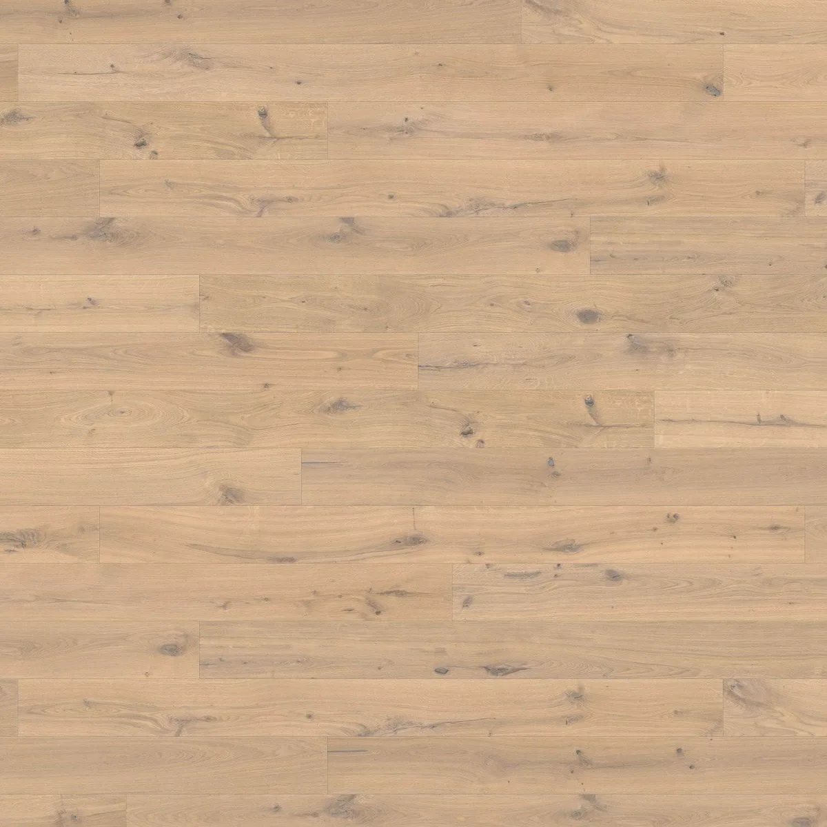 Oak Puro White Sauvage engineered oak flooring